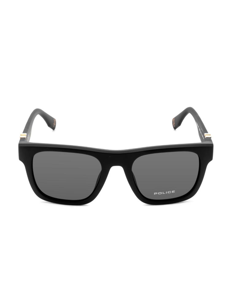 police accessories Police Men Full Rim Pc Square Grey Lens Sunglasses (53)-picture-30