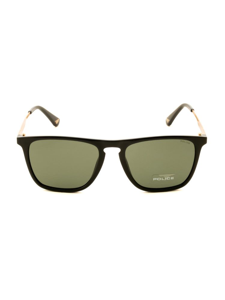 Police Men Full Rim Pc Square Green Lens Sunglasses (55)-image-28