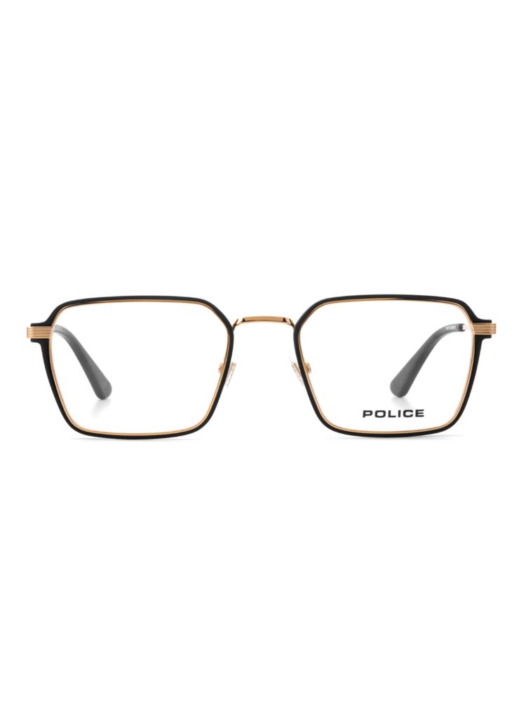 police accessories Police Men Full Rim Metal Square Black Eyeglass Frame (52)-picture-24