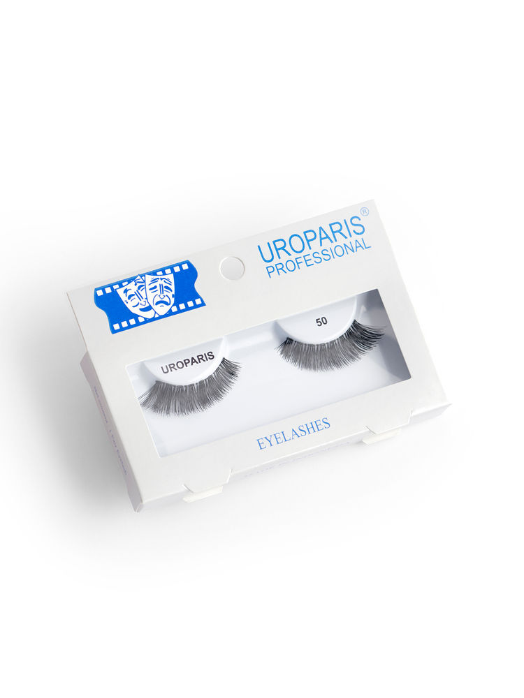 Uroparis Human Hair Eyelashes - 50 / BLACK-picture-18
