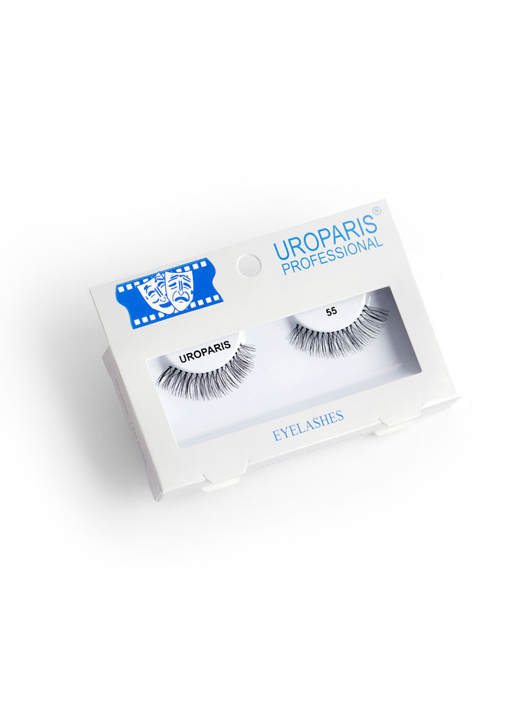 Uroparis Human Hair Eyelashes - 55 / BLACK-picture-28