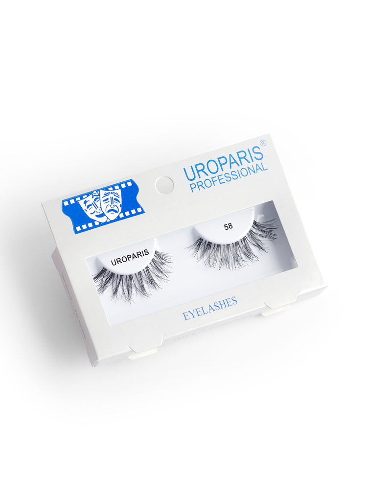 Uroparis Human Hair Eyelashes - 58 / BLACK-picture-11
