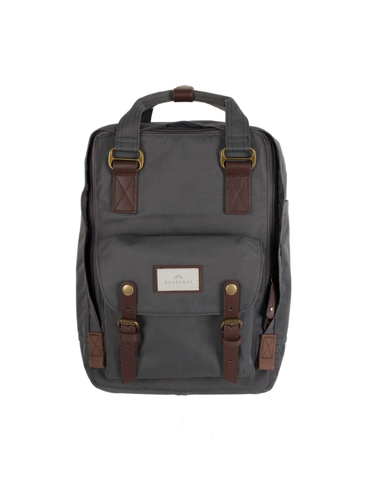 Doughnut Unisex Macaroon Classic Charcoal Backpack-picture-20