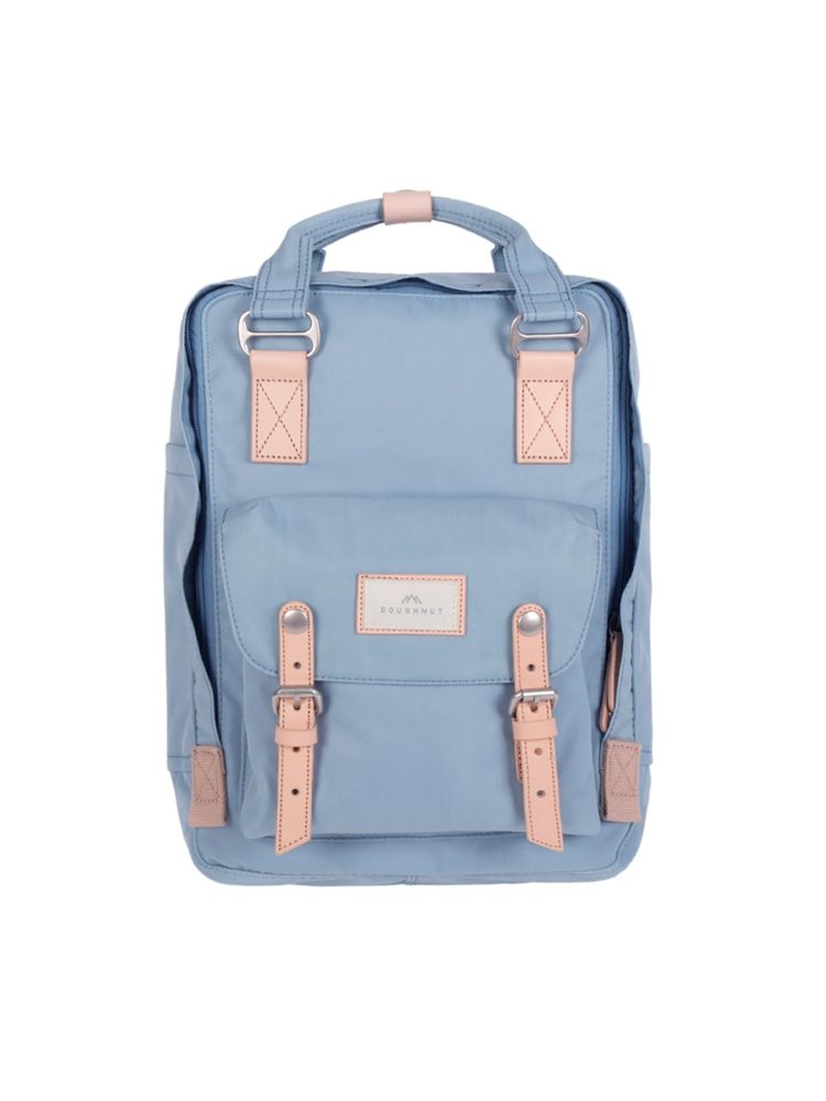 Doughnut Unisex Macaroon Classic Light Blue Backpack-picture-24