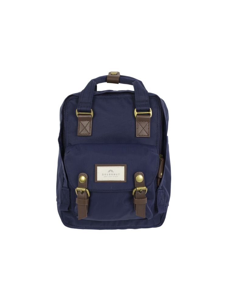 Doughnut Unisex Macaroon Mini Navy Blue Backpack-picture-22