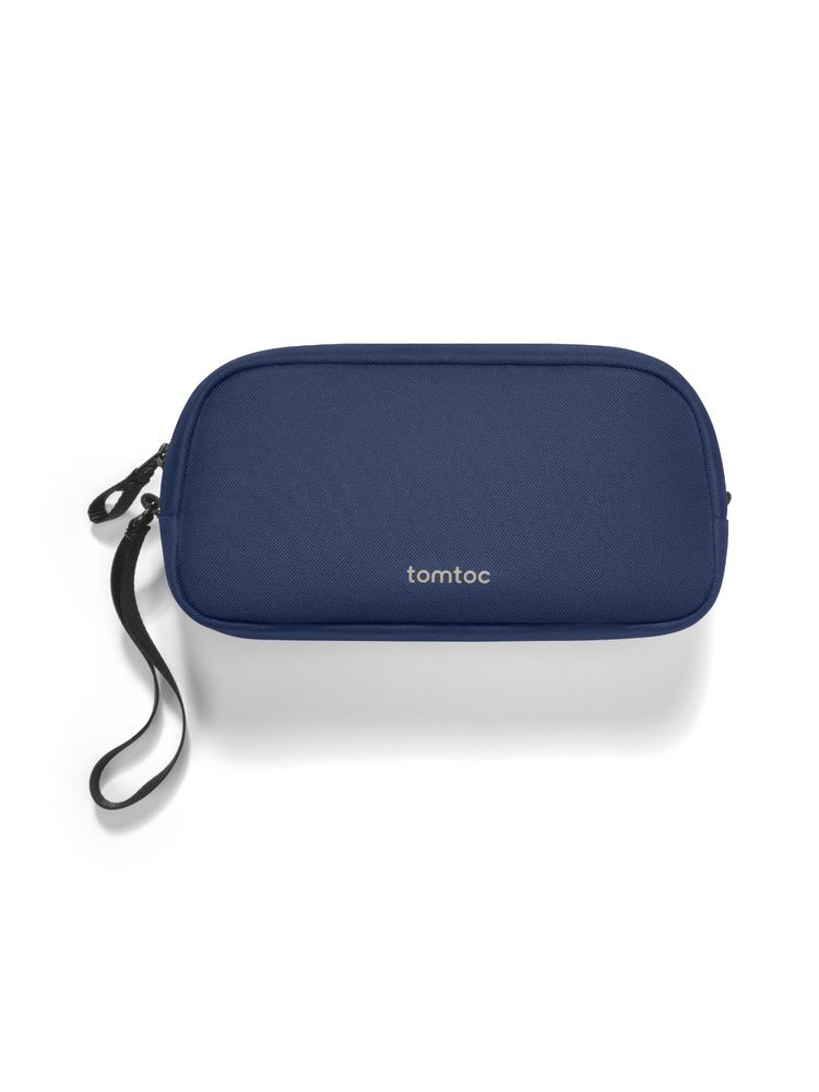 Tomtoc Unisex Light-T12 Electronic Accessory Pouch Navy Blue-image-38