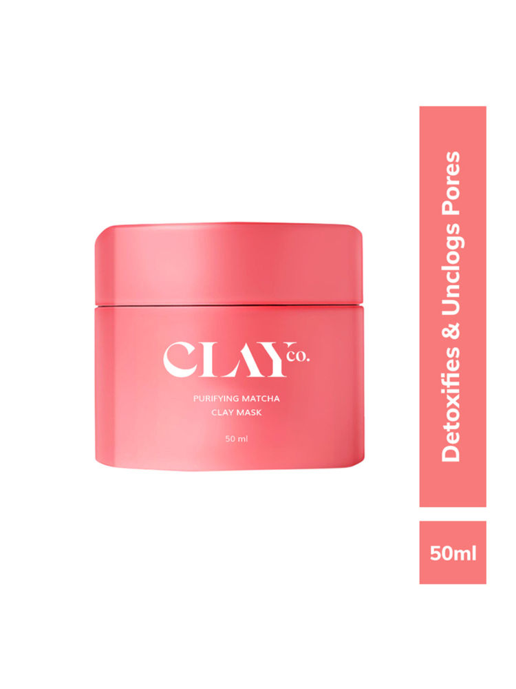 Clayco Purifying Matcha Clay Mask - Reduce Acne, Hydrate & Unclog Pores