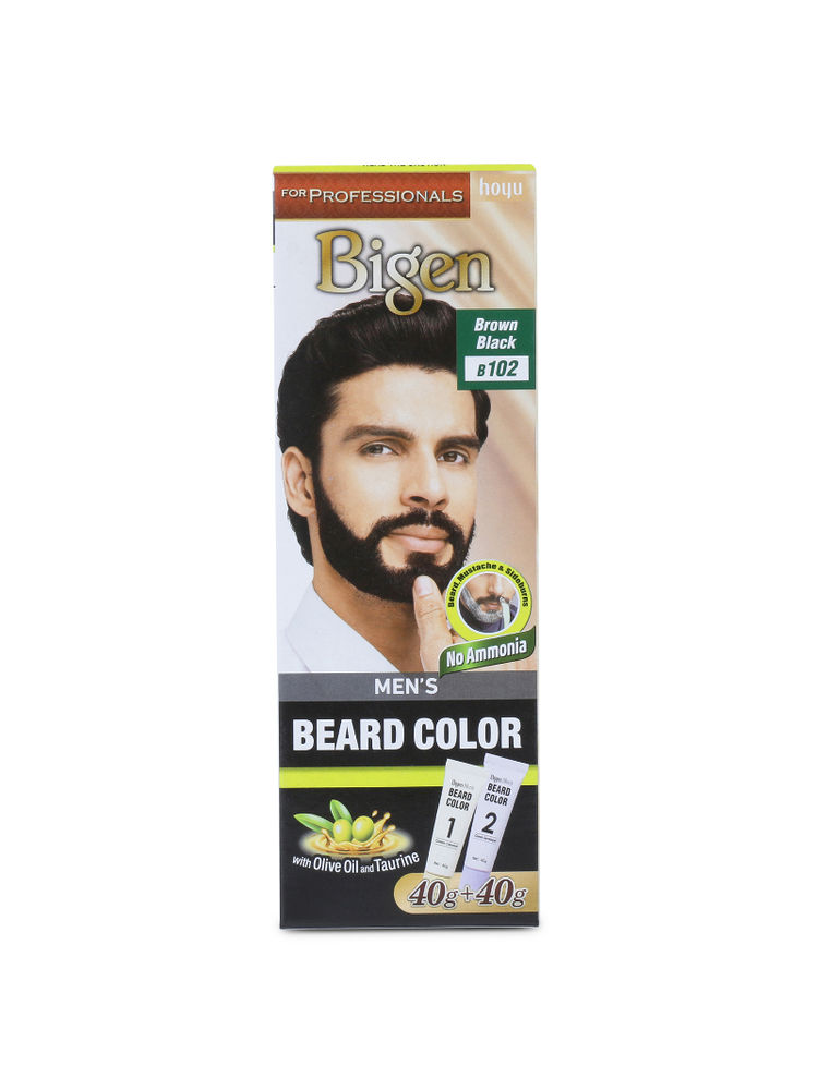 Bigen Men’s Beard Color - B102 Brown Black-image-32