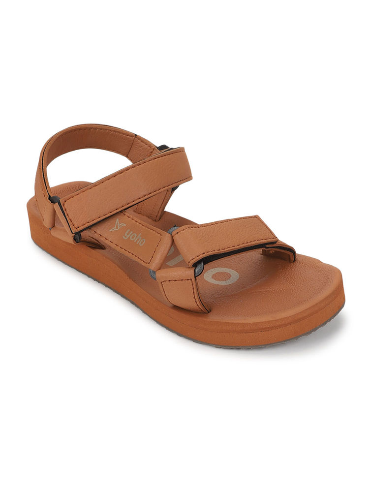 Yoho Eva Soft Material Lightweight Sandals Tan-image-41