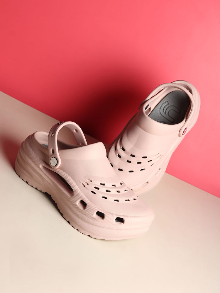 Yoho Jumbo Clogs for Women Pink-image-49