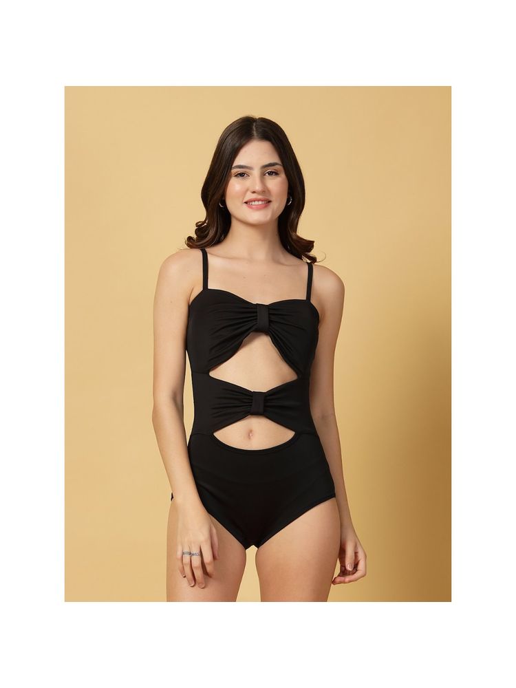 Cukoo Padded Black Swimsuit-image-0