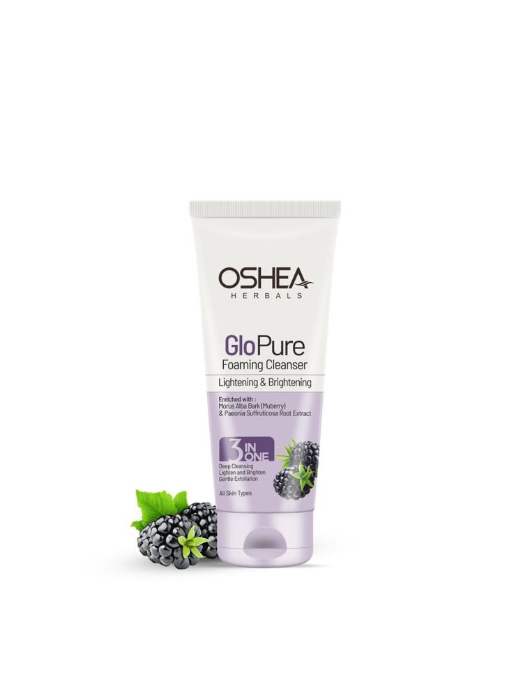 Oshea Herbals Glopure Lightening And Brightening Foaming Cleanser-picture-14