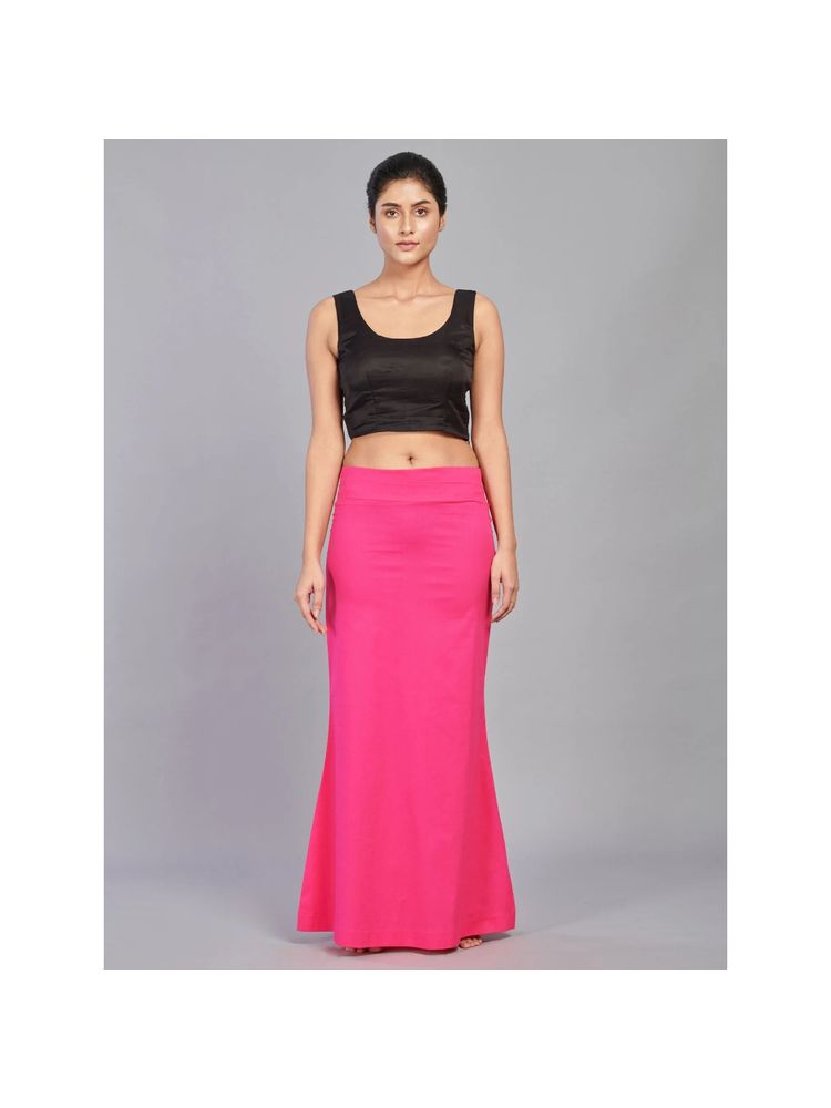I AM BY DOLLYJAIN Cotton Lycra D'coat Pink-picture-29