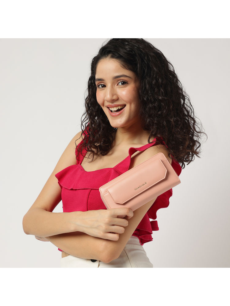 fastrack accessories Fastrack Pink Solid Wallet-picture-30