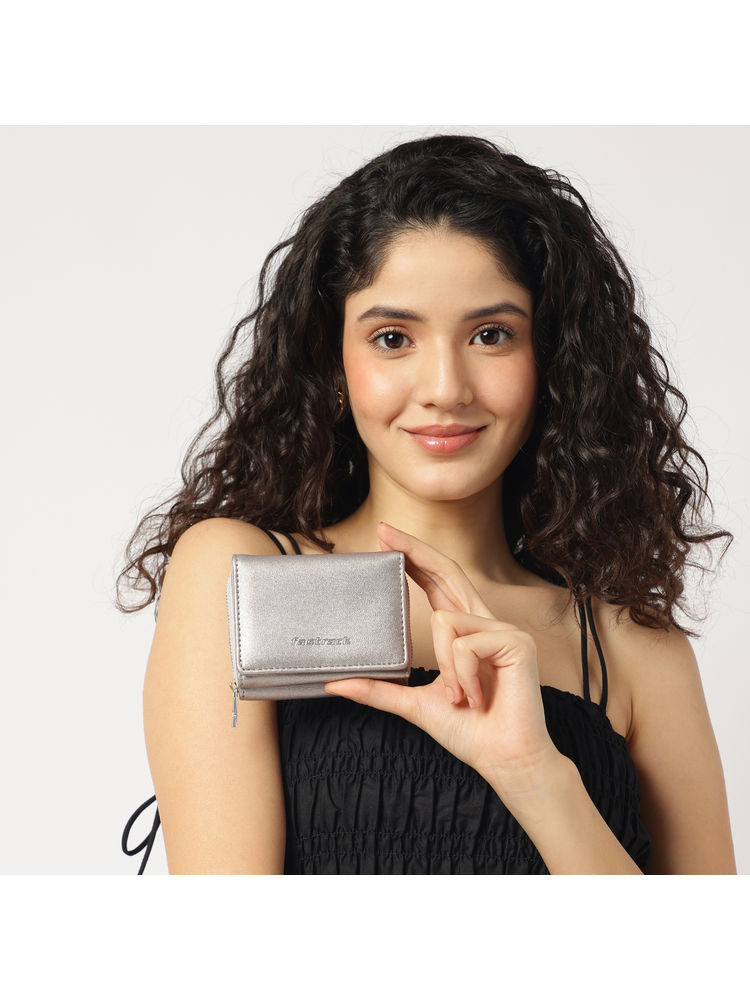 fastrack accessories Fastrack Grey Solid Wallet-picture-18