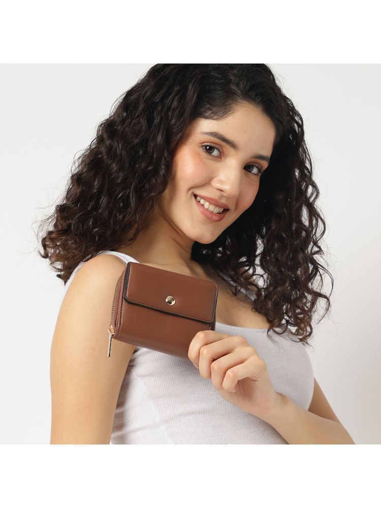 fastrack accessories Fastrack Brown Solid Wallet-picture-21