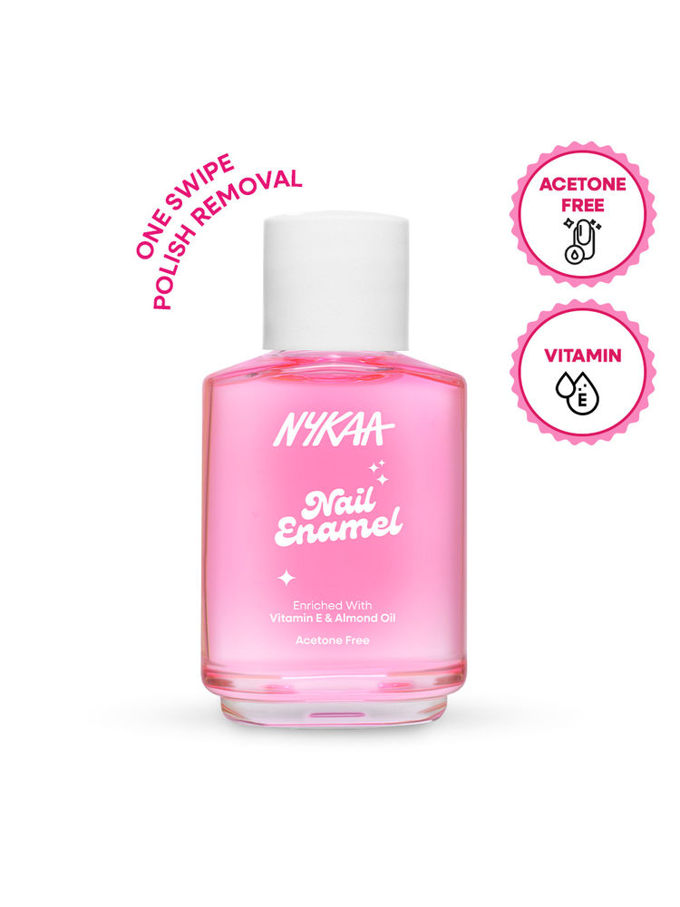 nykaa cosmetics Nykaa Skin Nail Polish Remover with Vitamin E, Jojoba & Almond Oil For Nourishment & Gentle Cleansing-picture-45