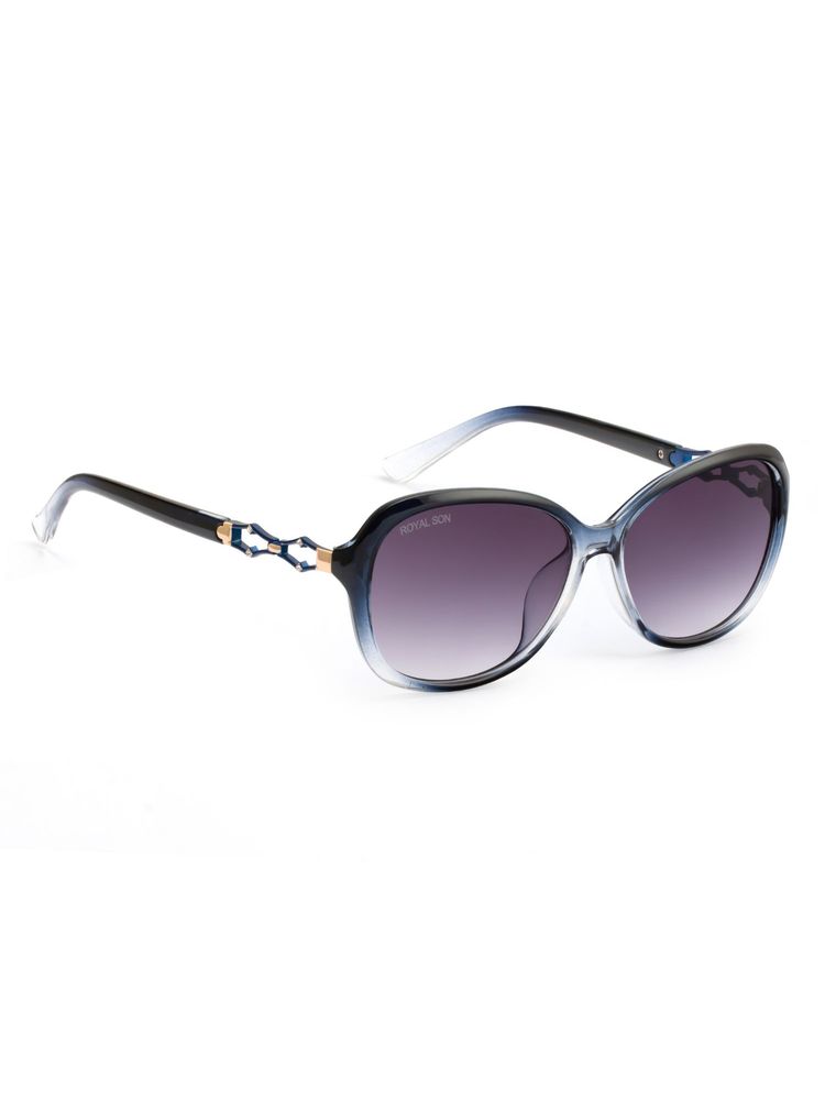 Royal Son Butterfly Uv Protection Women Sunglasses Black Lens - Chiwm00117-c3