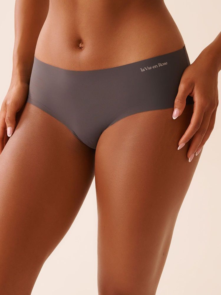 La Vie En Rose Microfiber Invisible Hip Hugger Panty - Grey-picture-45