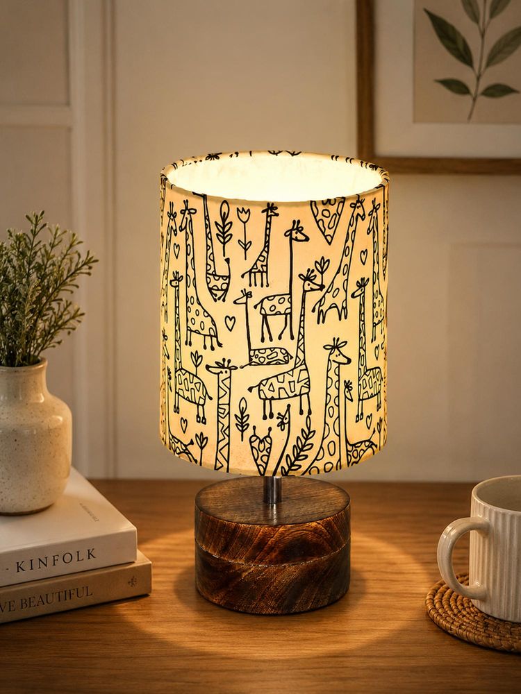 Homesake Beige Antique Base E27 Creative Reading Bedside Table Lamp-picture-20