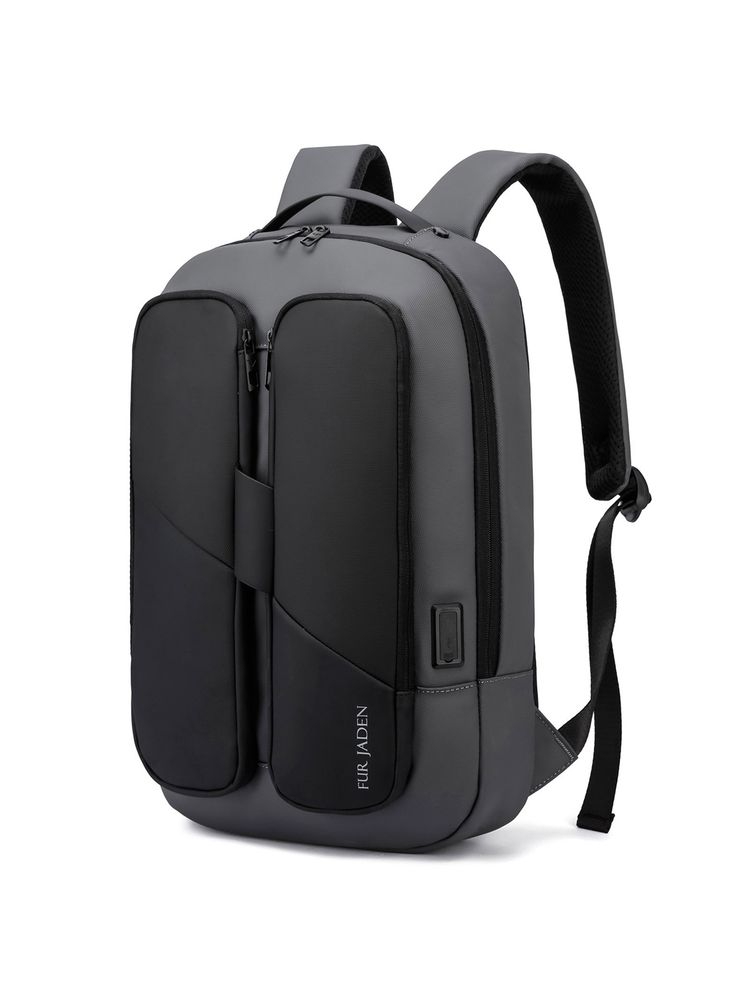 Fur Jaden Pro Series Smart Tech Anti Theft Laptop Backpack with USB A & USB C Charging Port-picture-8