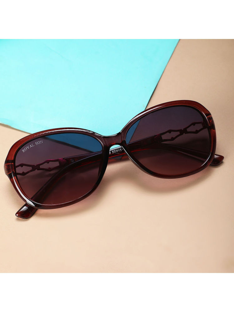 ROYAL SON Butterfly UV Protection Women Sunglasses Purple Lens - CHIWM00117-C4