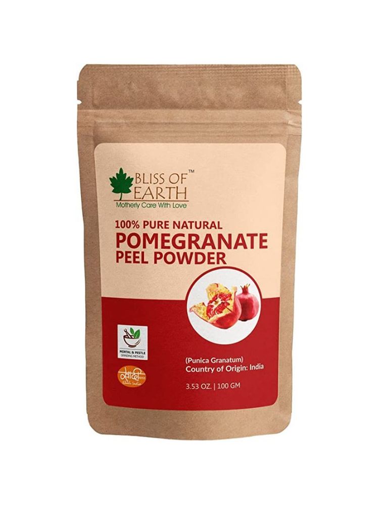 Bliss Of Earth 100% Pure Pomegranate Peel Powder-picture-33