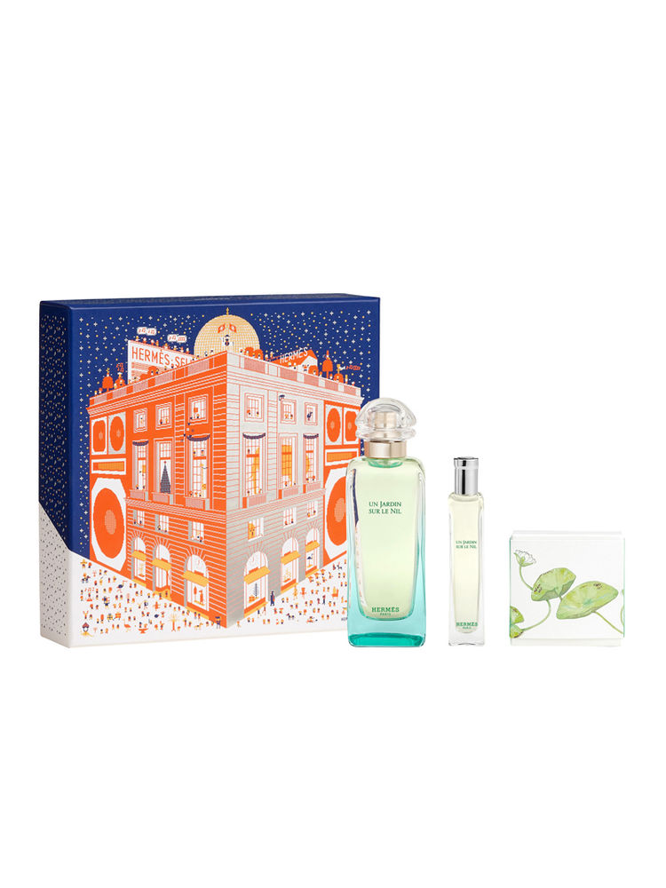 HERMES Un Jardin Sur Le Nil Eau De Toilette Gift Set-image-7
