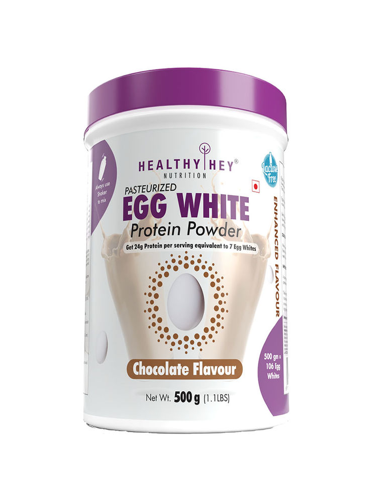 HealthyHey Nutrition Egg White Protein - Instant Mix - Chocolate