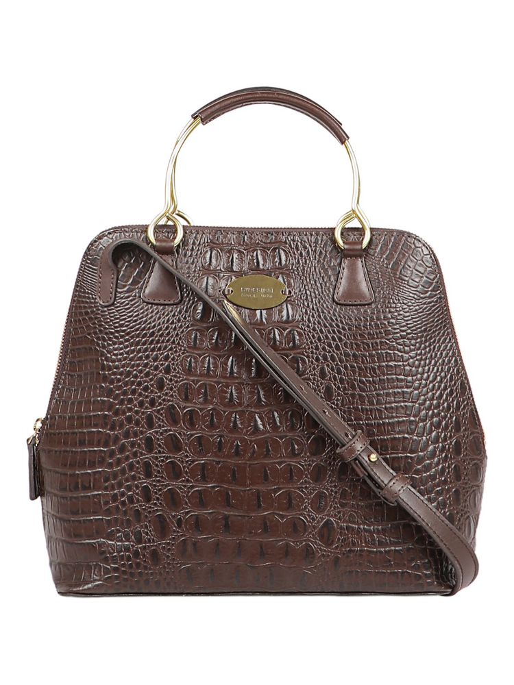 Hidesign Royale 02-Baby Croco Shiny/Mel Ranch-Brown/Brown-image-34