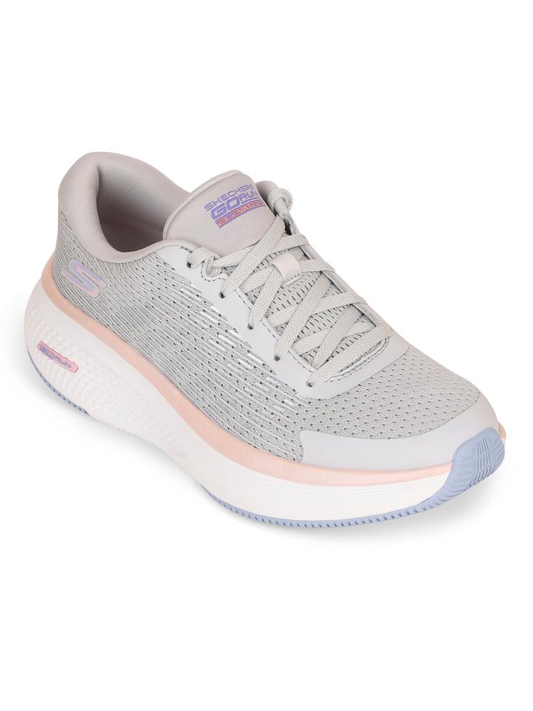 SKECHERS Women Go Run Elevate 2.0 Grey Lace Up Running Shoes-picture-25