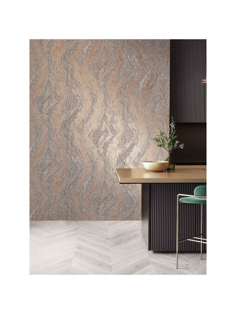 Excel Wallpaper Riverrun In Bronze Metallic-image-5