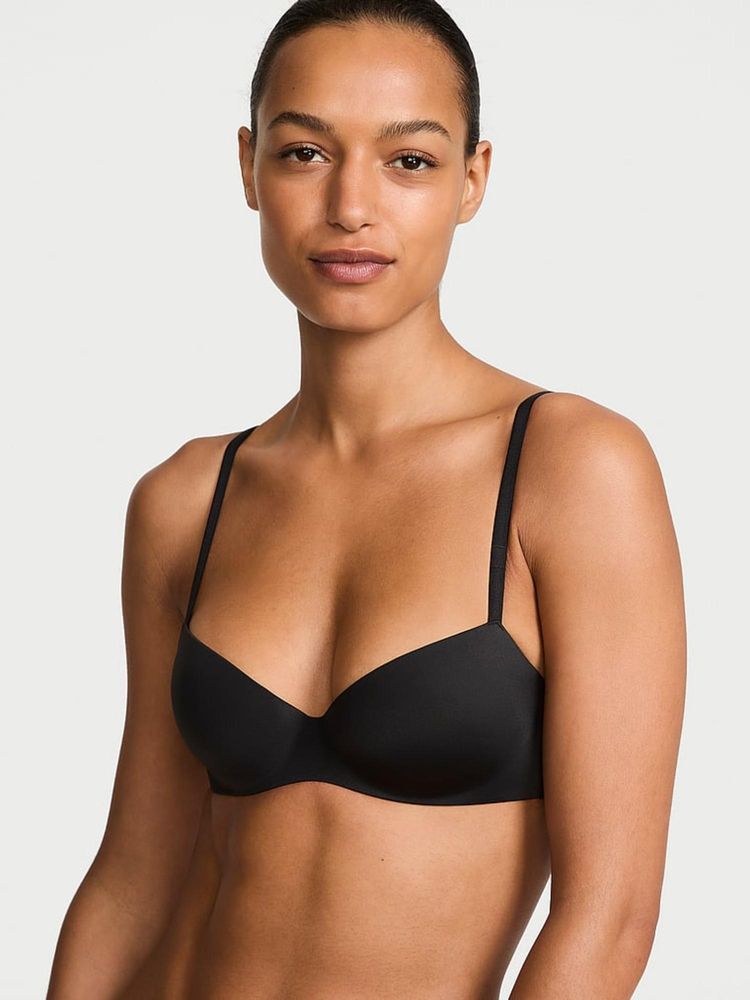 Victoria's Secret Body by Victoria FlexFactor Lightly Lined Balconette Black Bra-image-12