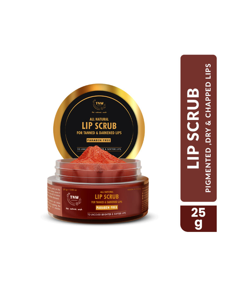 TNW The Natural Wash Lip Lightening Exfoliating Lip Scrub Balm for Tanned Darkened Lips-image-40