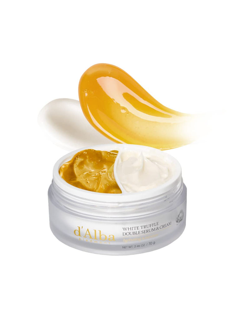 d'Alba piedmont White Truffle Double Serum & Cream, Vegan, Elasticity & Brightness-picture-14