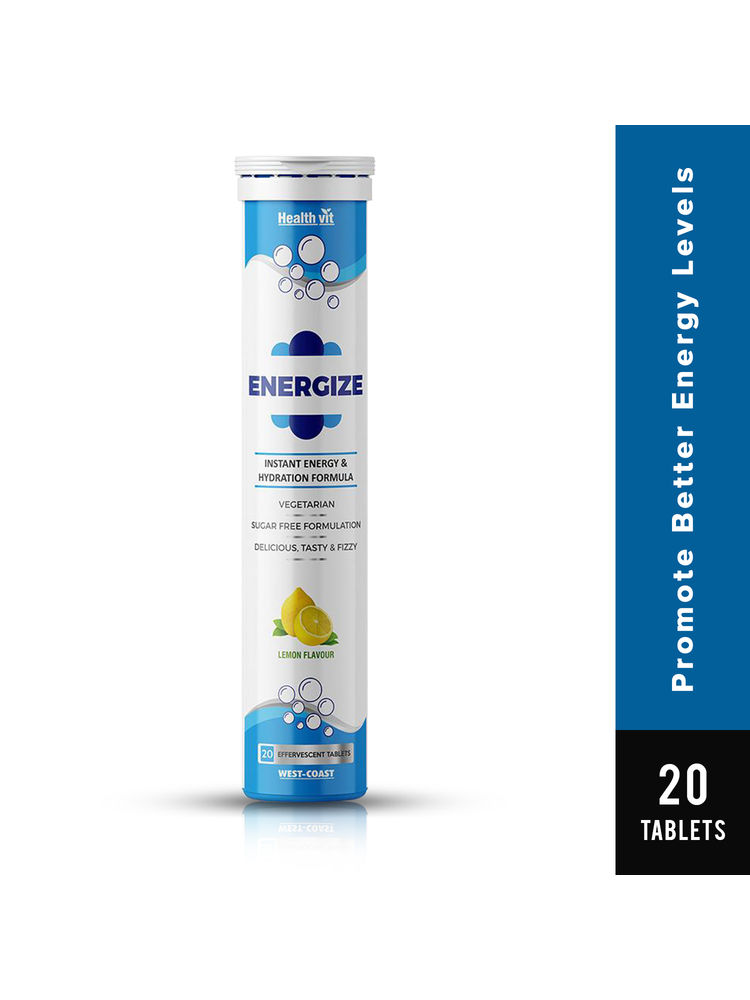 HealthVit Lemon Flavour Energize Instant Energy Hydration Sports Drink-image-3