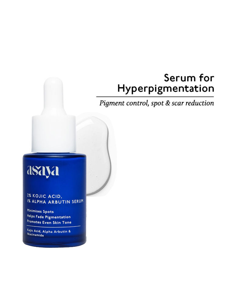 Asaya 2% Kojic Acid Face Serum With 1% Alpha Arbutin Anti Pigmentation Serum For Blemishes And Scar-picture-26