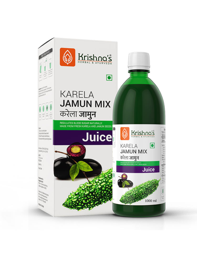 Krishna's Herbal & Ayurveda Karela Jamun Mix Juice-picture-12