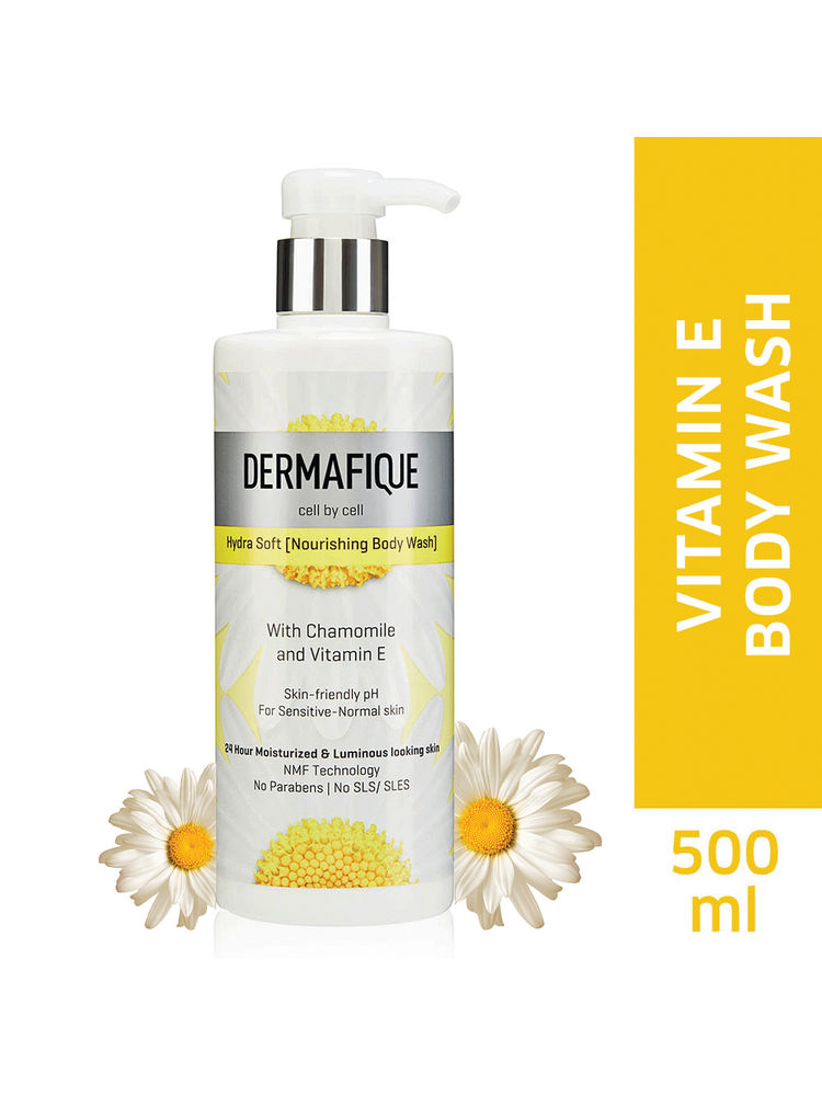 Dermafique Hydra Soft Nourishing Body Wash, With Vitamin E And Chamomile, For Sensitive-Normal Skin-image-44