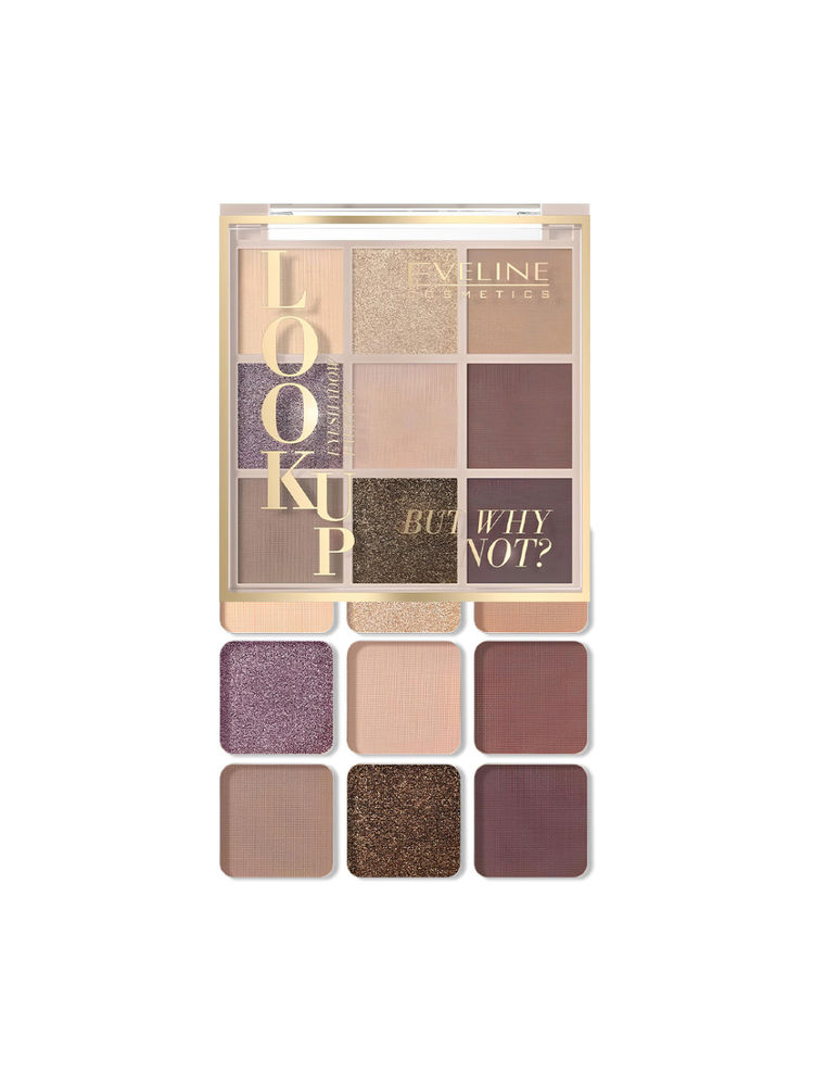 Eveline Cosmetics Look Up 9 Colors Eyeshadow Palette-picture-25