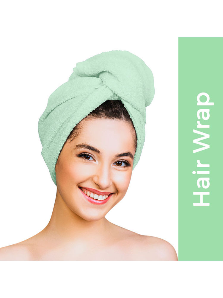 Nykaa Naturals Quick-Dry Microfiber Hair Wrap Towel - Anti-Frizz, Lightweight & Soft