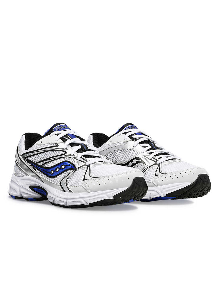 Saucony Unisex Ride Millennium Sneakers Progrid Off White & Blue-picture-13
