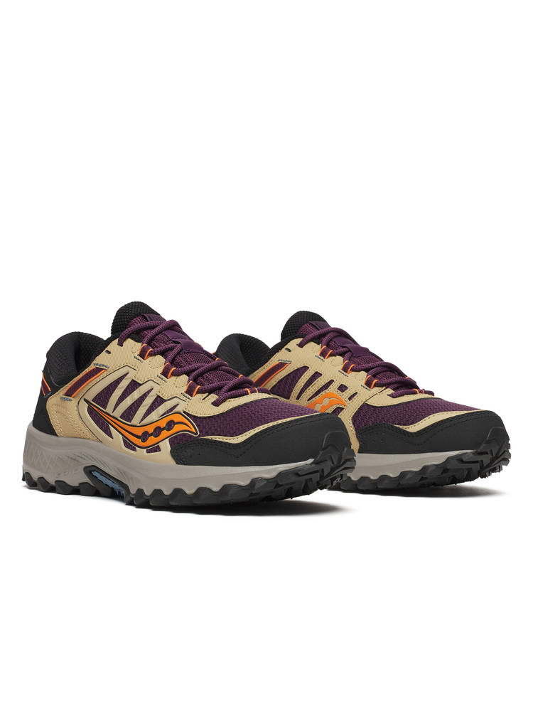 Saucony Unisex Grid Peak Sneakers Progrid Purple & Orange