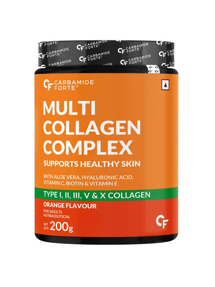 Carbamide Forte Multi Collagen Supplements For Women & Men - Orange-picture-21