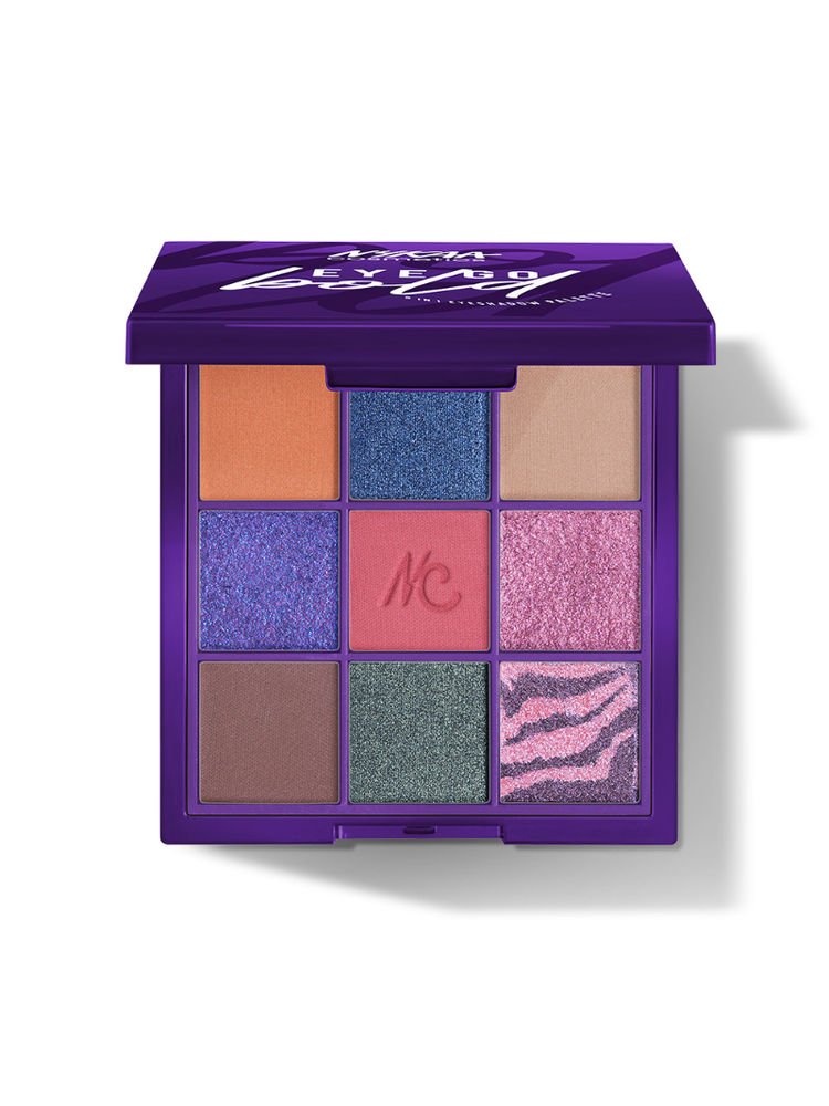Nykaa 9 in 1 Highly Blendable Multi Texture Eyeshadow Palette