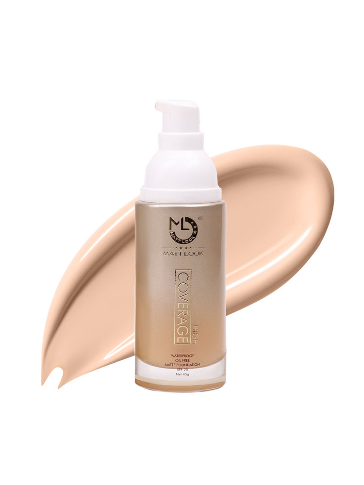 Matt look High Coverage Foundation-image-30