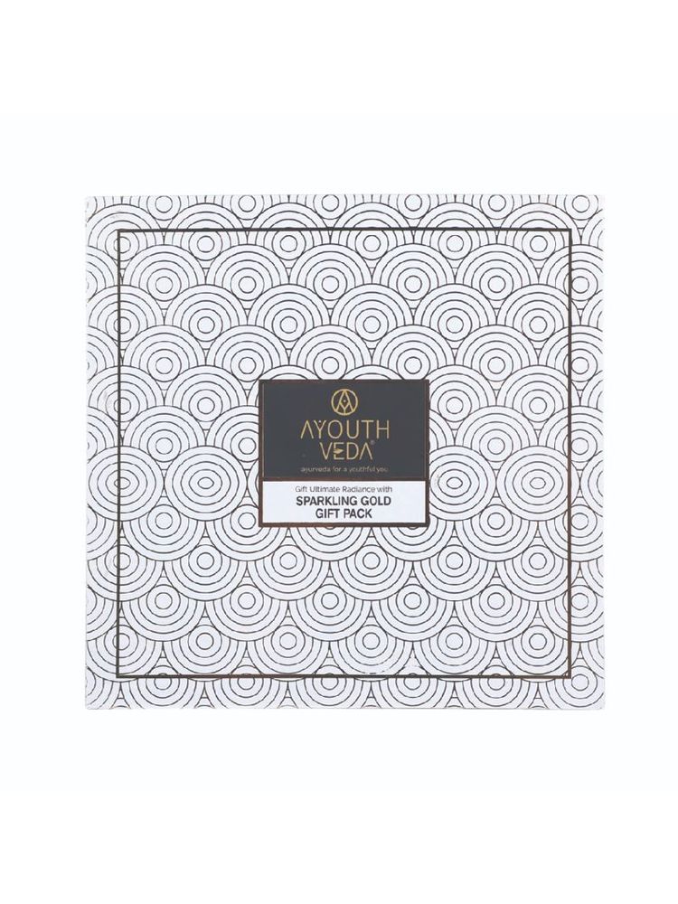 AyouthVeda Sparkling Gold Gift Pack, Enriched with 24K Gold & Kashmiri Saffron for Glowing Skin-picture-30