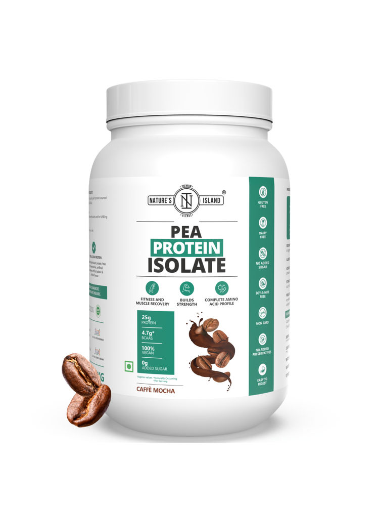 Nature's Island Pea Protein Isolate - Caffe Mocha