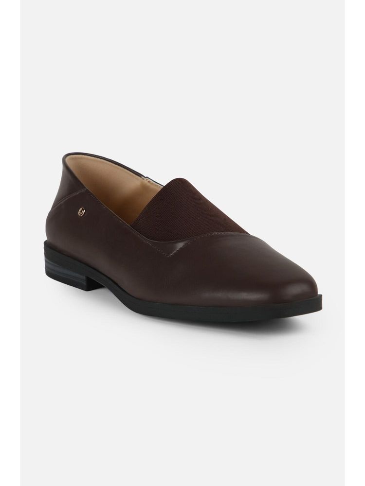 Allen Solly Women Brown Casual Slip On Loafers-picture-21