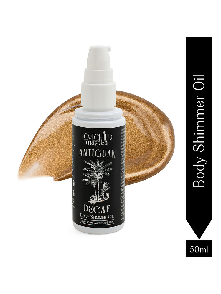 LoveChild Masaba Antiguan Decaf Body Shimmer Oil-picture-19